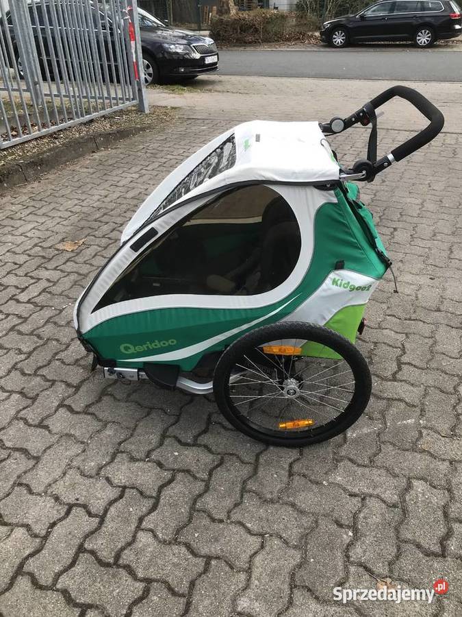 Przyczepka rowerowa Qeridoo Kidgoo2 świętokrzyskie Kranów
