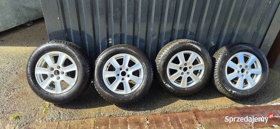 Felgi aluminiowe borbet r15 z oponami Samochodowe podkarpackie Sanok