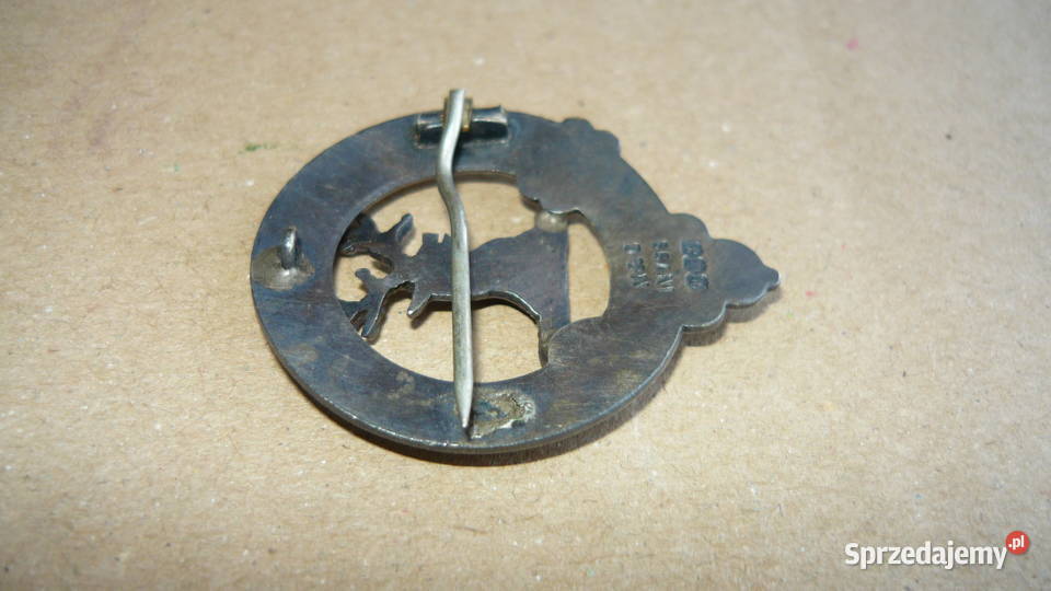 Brosza srebrna SPERO MELIORA mc INVSS Scottish Sokółka