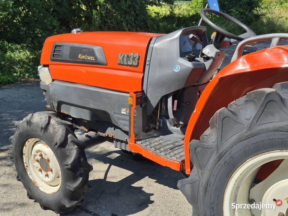 Traktorek traktor KUBOTA KL33D 44 Wspomaganie Rewers mechaniczny Małuszyn