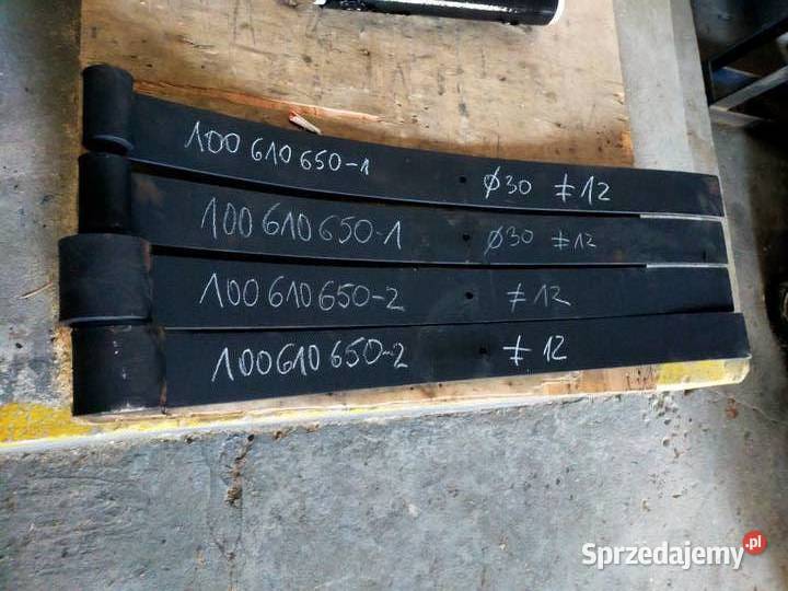 Pióro resoru przyczepa niemiecka główne