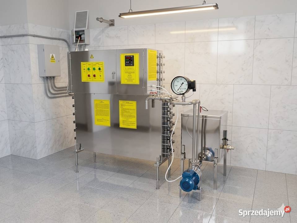 Przemysłowe pasteryzotory przepływowe rurowe