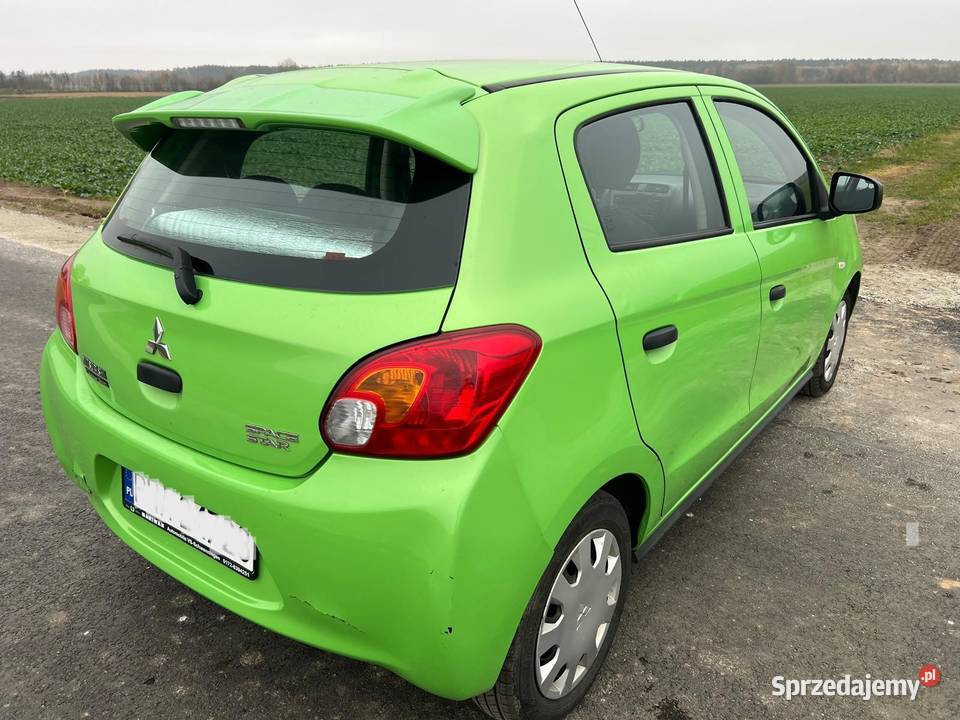 Mitsubishi Space Star 10i użytkowany kobietę Wągrowiec