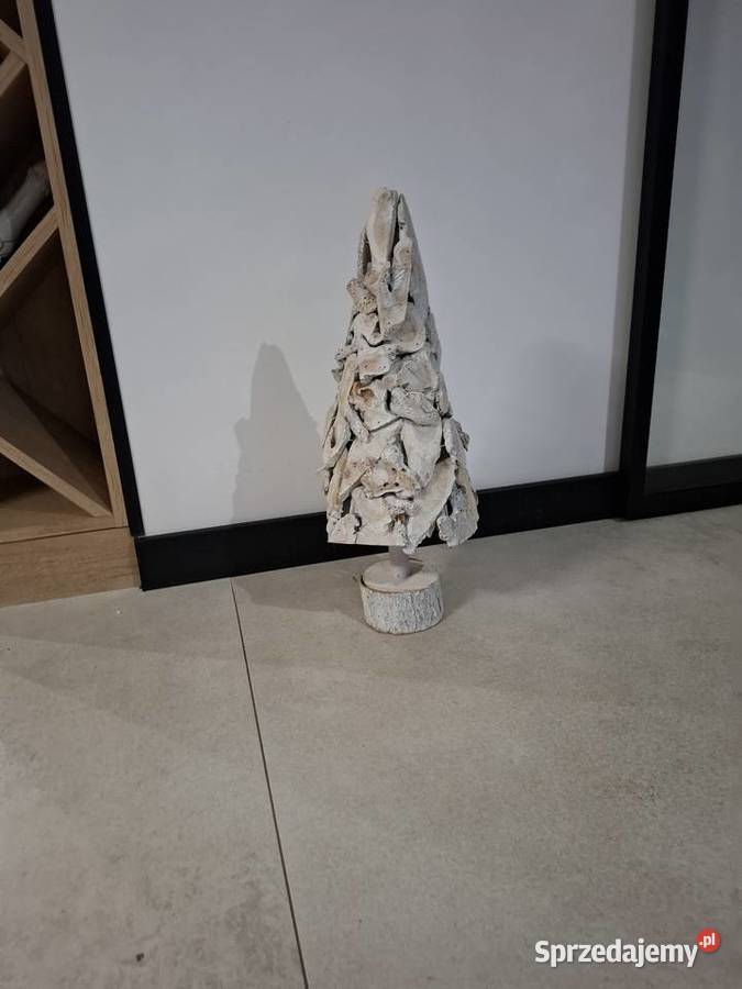 Choinka drewniana bielona Czerwionka-Leszczyny sprzedam