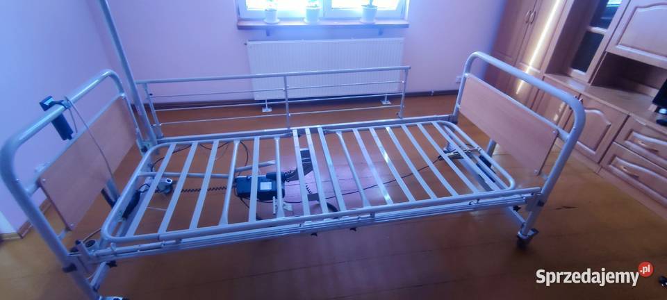 Łóżko rehabilitacyjne elektryczne Sprzęt rehabilitacyjny i ortopedyczny mazowieckie Sobienie Biskupie