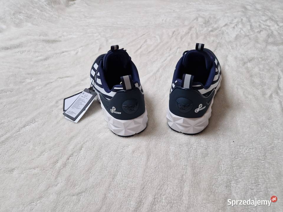 Nowe granatowe buty sportowe Sneakersy EA7 Bibice