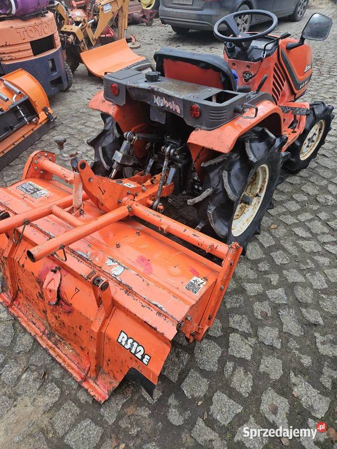 Kubota A14 z glebogryzarką aste iseki tm Rożno-Parcele sprzedam