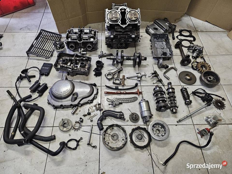 Honda CB 500 silnik części cb500 wał głowica Jelenia Góra