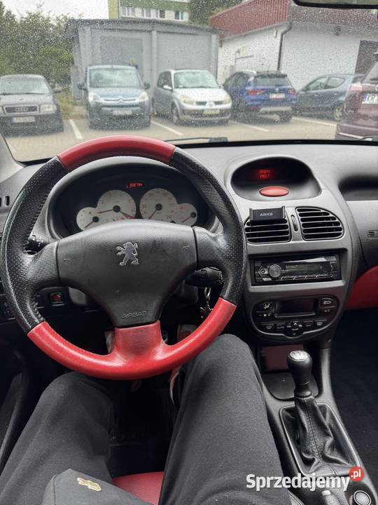 Peugeot 206 CC 20 16V 136 LPG Kabriolet Dach kurtyny powietrzne Lublin