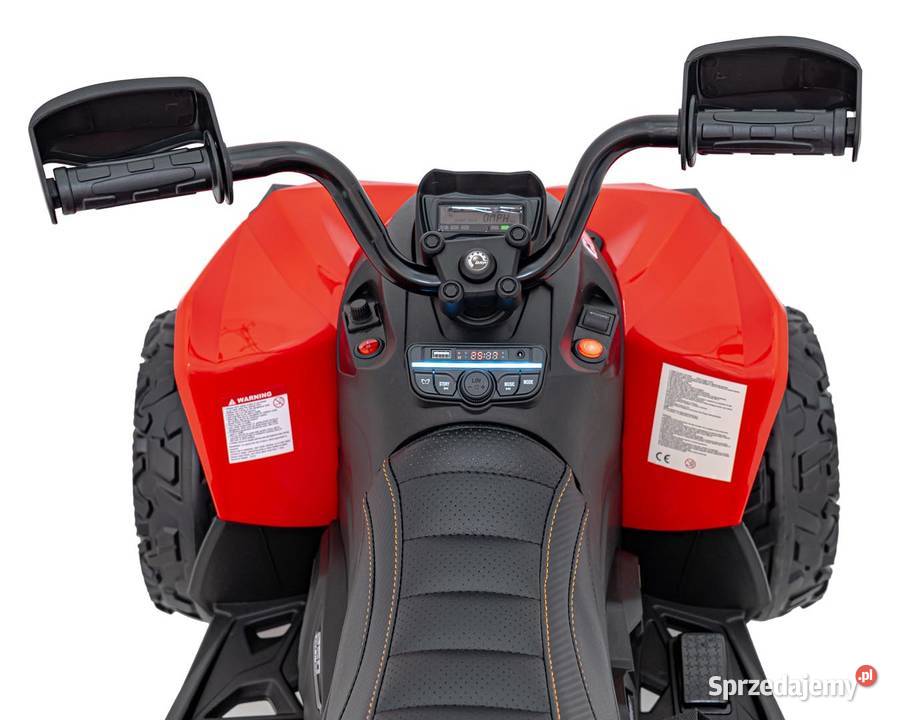 Quad 24V na akumulator Maverick 2x200W czerwony Warszawa
