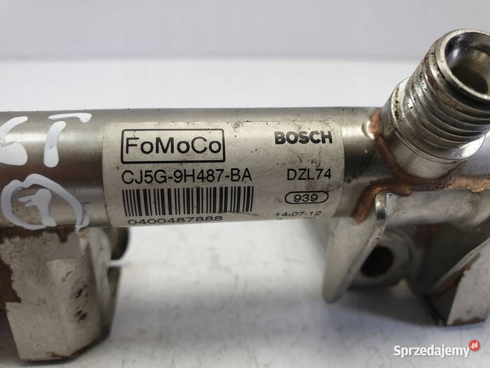 Ford Focus MK3 III 16 EcoBoost LISTWA WTRYSKOWA Rudka