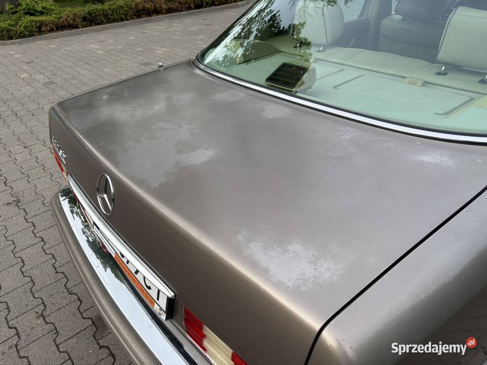 Mercedes W126 300SE 1990 BEZ RDZY Kalifornia Warszawa