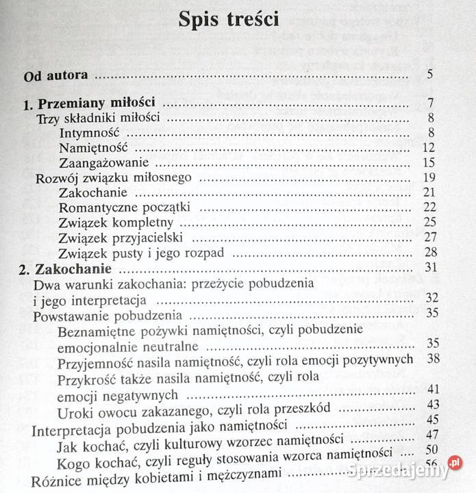 Psychologia miłości Bogdan Wojciszke Rok wydania 2000 Chełm