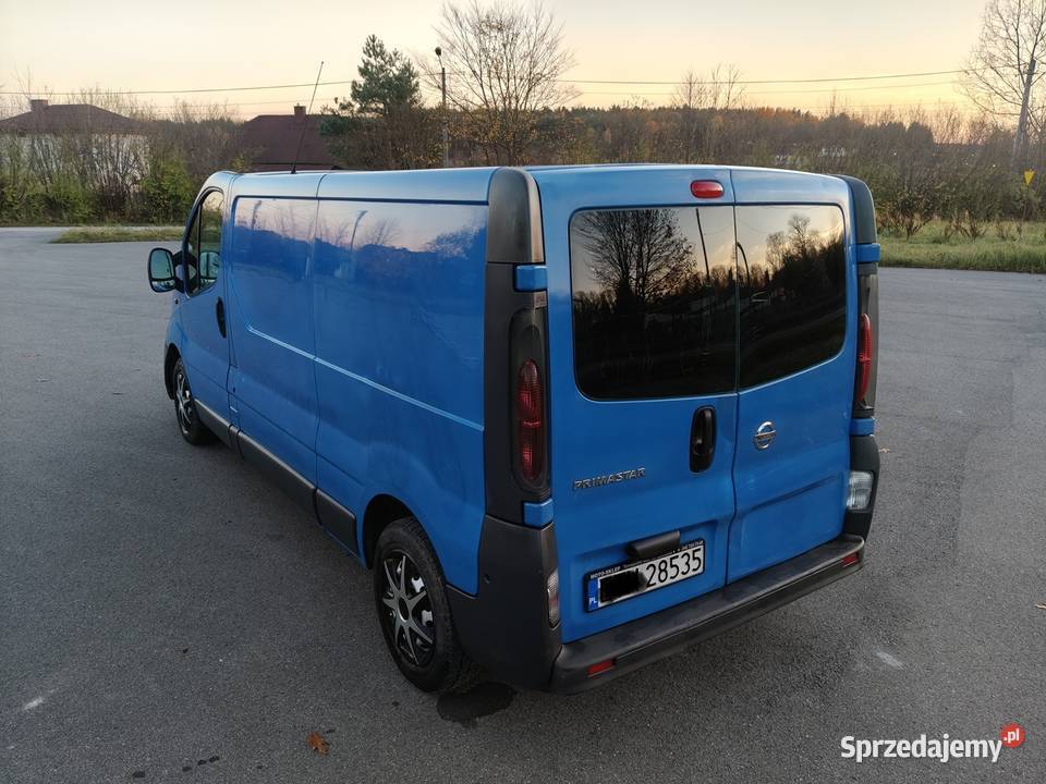 NISSAN PRIMASTER 2006r LONG 19DCI Przebieg 330 1900cm3 Renault Kielce