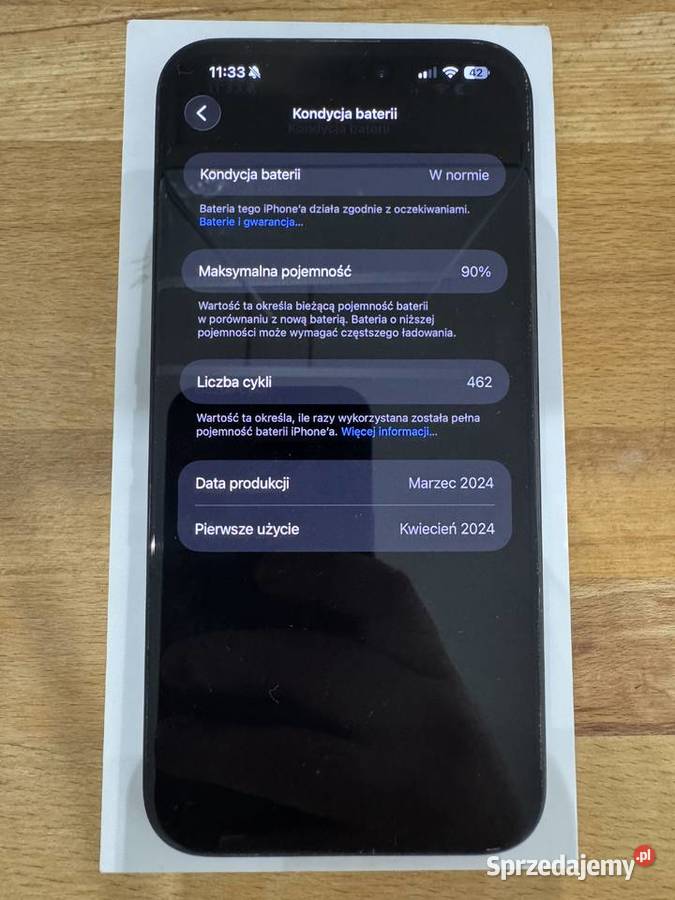 iPhone 15 pro 256gb Warszawa