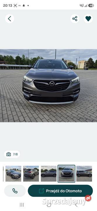 Opel Granland X 2019r Ultimate 169000km Dębina