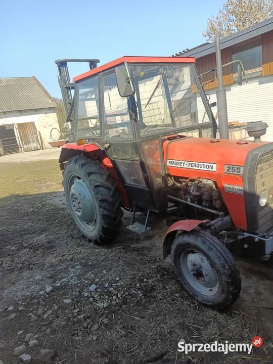 Ursus 3512 MF 255 1990r z oryginalnym pługiem Tomaszów Mazowiecki