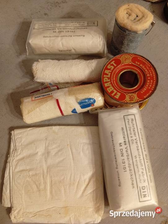 Apteczka motocyklowa unikat zabytek antyk Kolekcje opolskie Nysa