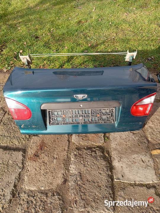 Klapa tylna Bagażnik Lanos sedan Klapy bagażnika Pilaszkowice Pierwsze sprzedam