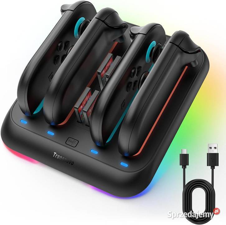 TRANSNOVO Stacja Ładująca do Nintendo Switch 2 z Rzeszów