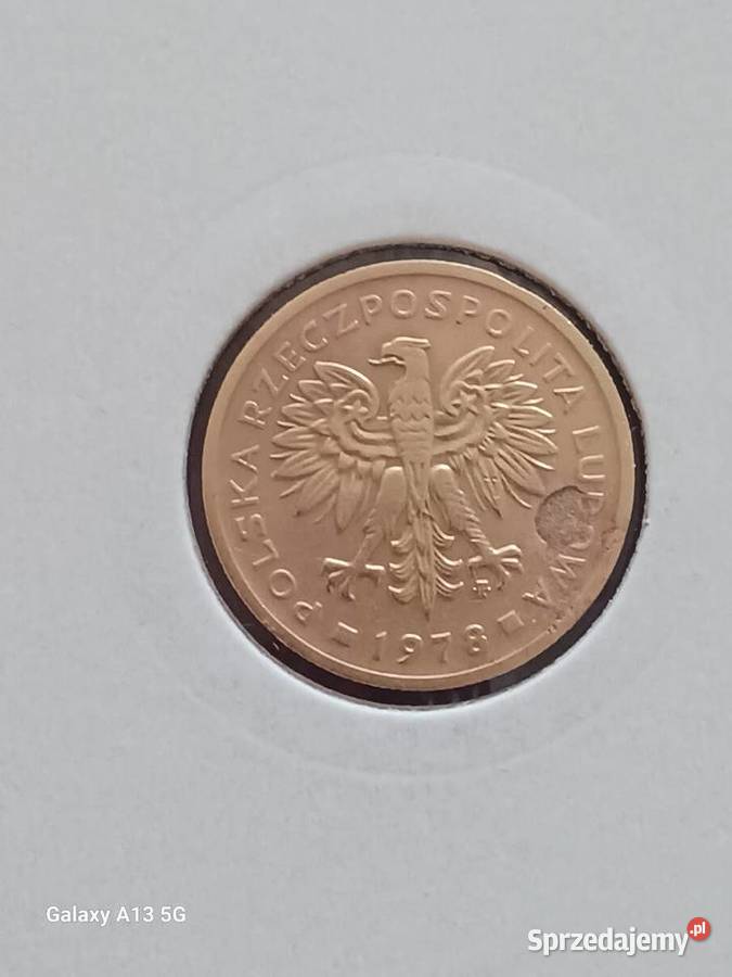 2 złote 1978 r ze znakiem mennicy 13 najniższy
