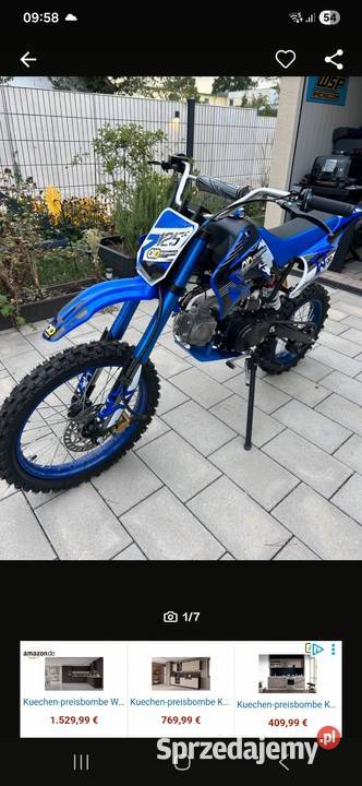 Cross 125 nowy Sosnowica