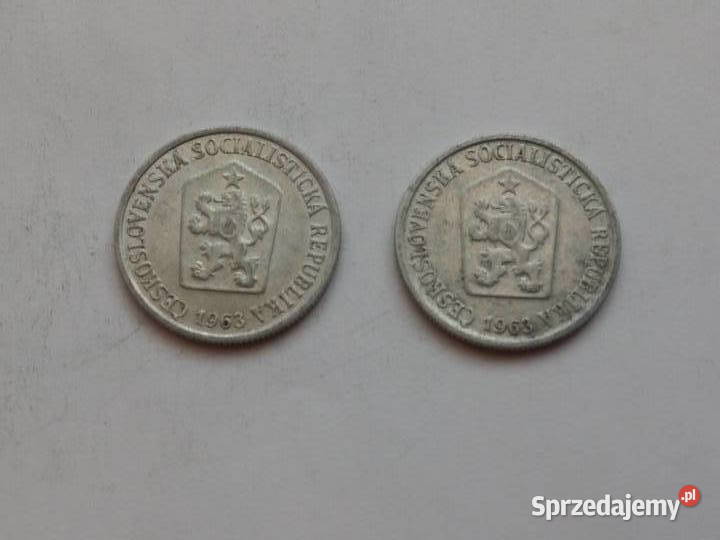 2 monety 10 hależy 1963r Dąbrowa Górnicza sprzedam