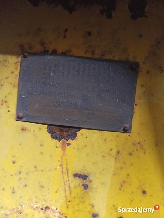 Ładowarka Derruppe 400 wózek widłowy zabytek Lucynowo