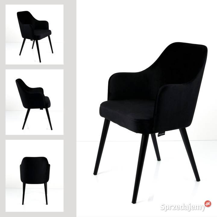 Krzesło DELUXE Czarne prosto od producenta EMRA WOOD RK-9