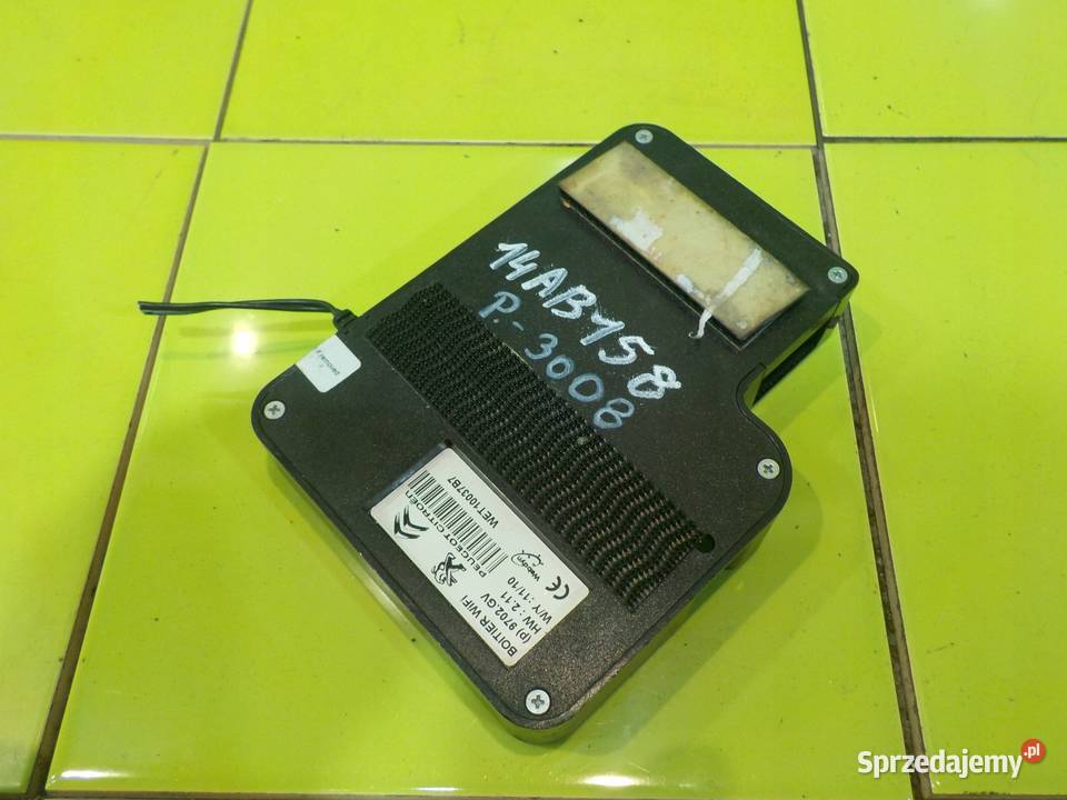 PEUGEOT 3008 I 16 HDI 12r 5D modul internetu Wyposażenie elektryczne Suków