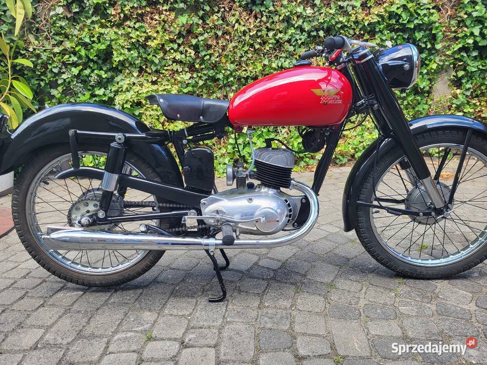 Moto Morini 125 T Turismo 1954 Stan Idealny Pozostałe łódzkie Zduńska Wola sprzedam