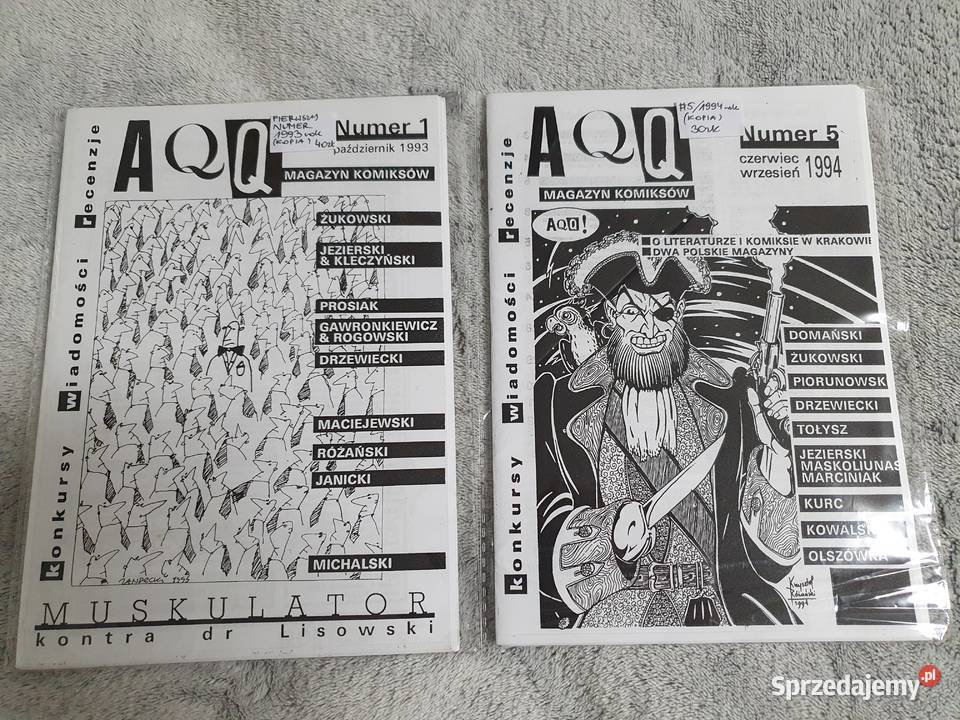 AQQ Magazyn Komiksów 1 i 5 Komiksy