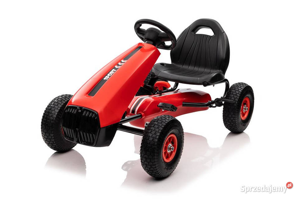 pojazd GOKART NA PEDAŁY pompowane koła auto śląskie Myszków sprzedam