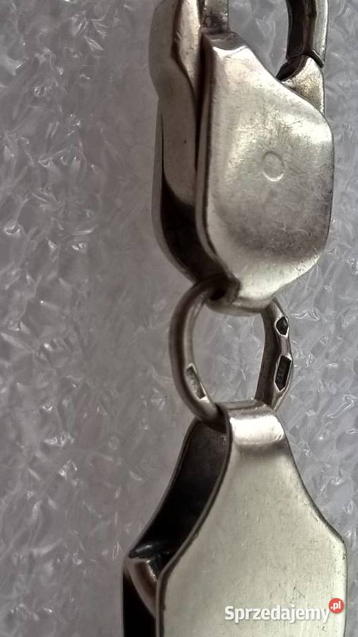 Srebrny łańcuch szeroki BISMARCGARIBALDI Rzeszów