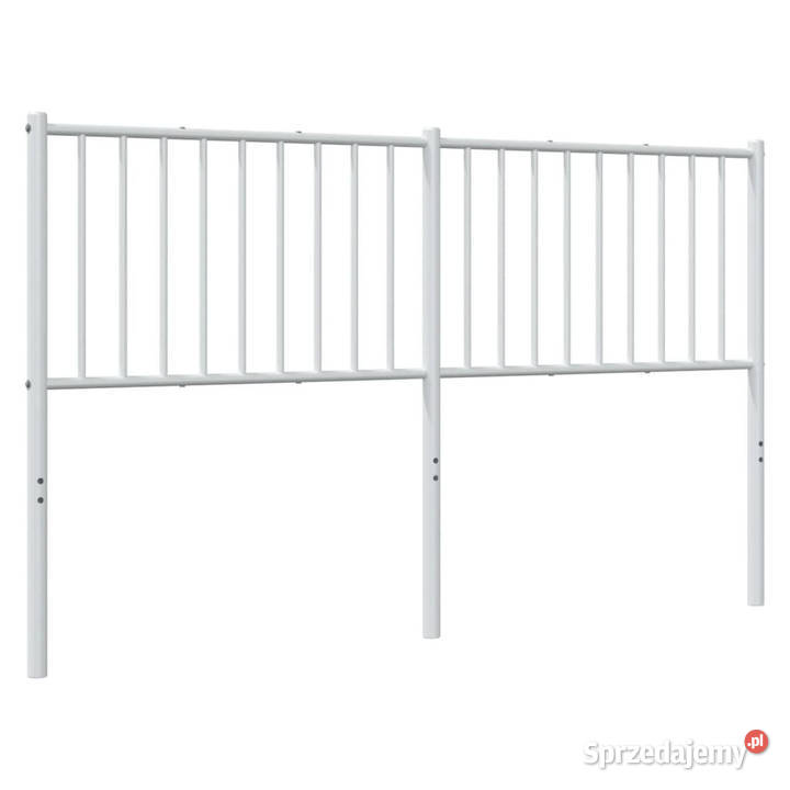 Metalowe wezgłowie białe 160 WM350966 Warszawa