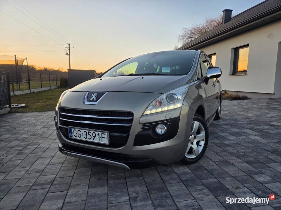 Peugeot 3008 Hybrid 20 Diesel Automat 4x4 hybryda kujawsko-pomorskie Grudziądz