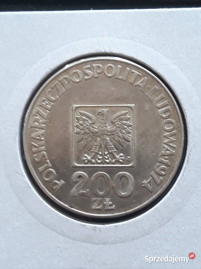 200 XXX Lat PRL 1974 r 4 Super stan Konin