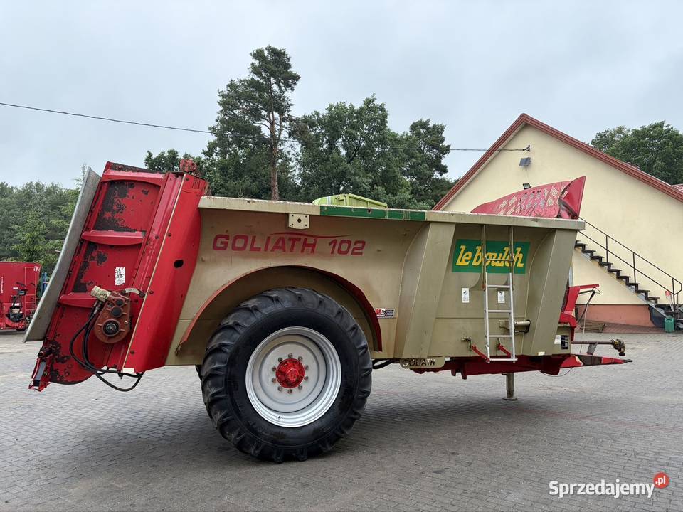 Rozrzutnik obornika Le Boulch Goliath 102 Rozrzutniki obornika Myszyniec sprzedam