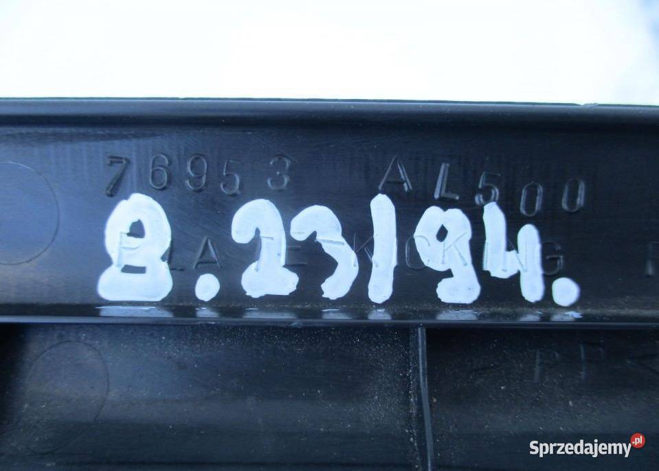 LISTWA PROGOWA PRAWA LEWA INFINITI G35 SEDAN wielkopolskie sprzedam