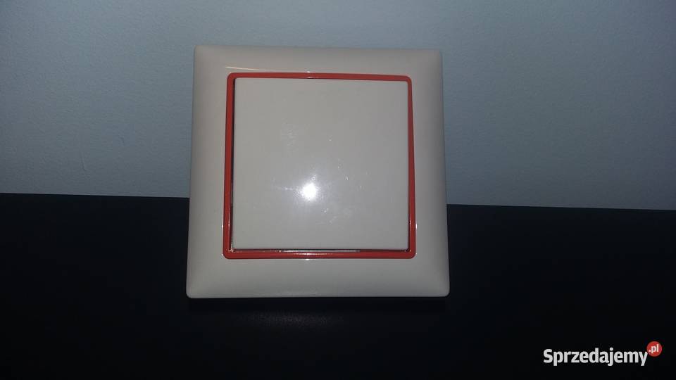 Włącznik wyłącznik światła ABB biały Budownictwo i akcesoria Warszawa