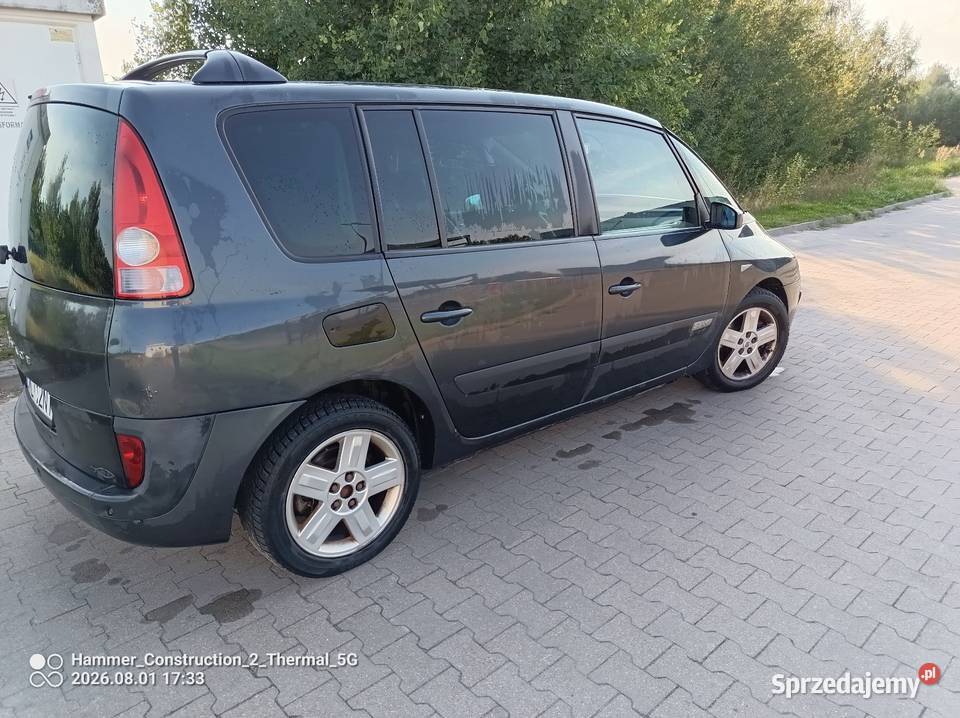 Renault Espace 42004r 22 diesel 150 7 os długie skórzana tapicerka