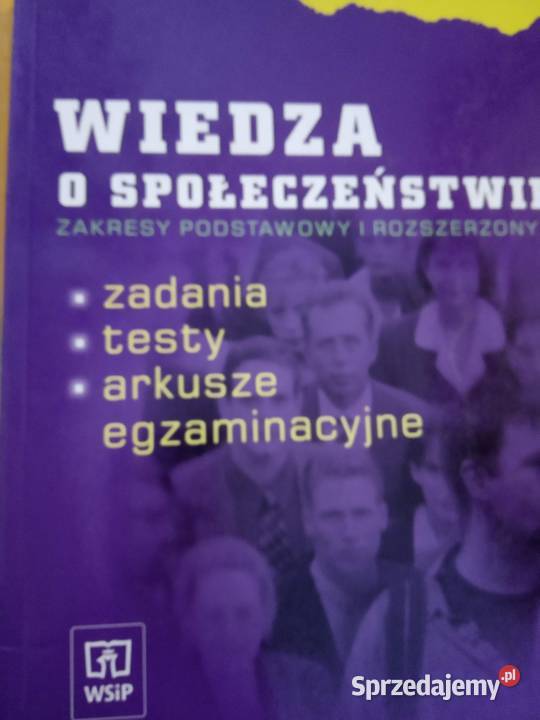 Wiedza o społeczeństwie matura zadania Warszawa