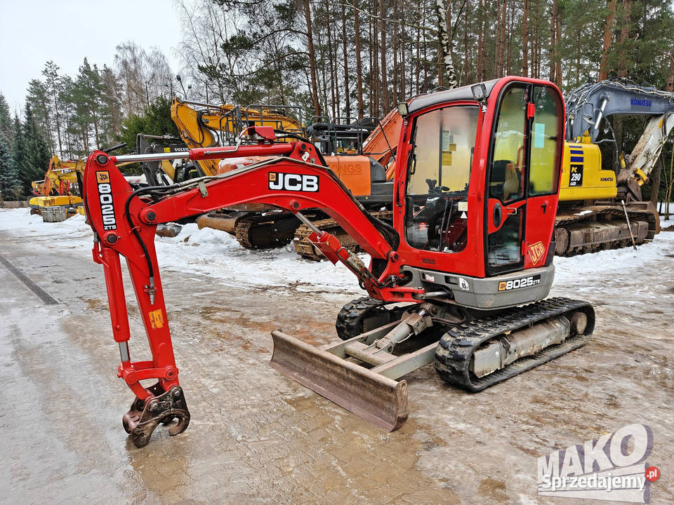 JCB 8025 ZTS W ofercie CAT 3027 Yanmar Kubota Rok produkcji 2017 świętokrzyskie