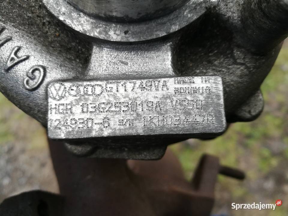 Turbo turbosprężarka gt1749va golf Octavia itp turbosprężarki Nowe