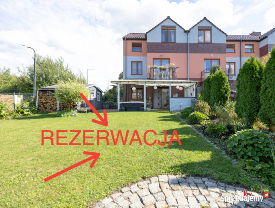sprzedaży domu szeregowego 190m2 Kwidzyn Żytnia Nieruchomości sprzedam