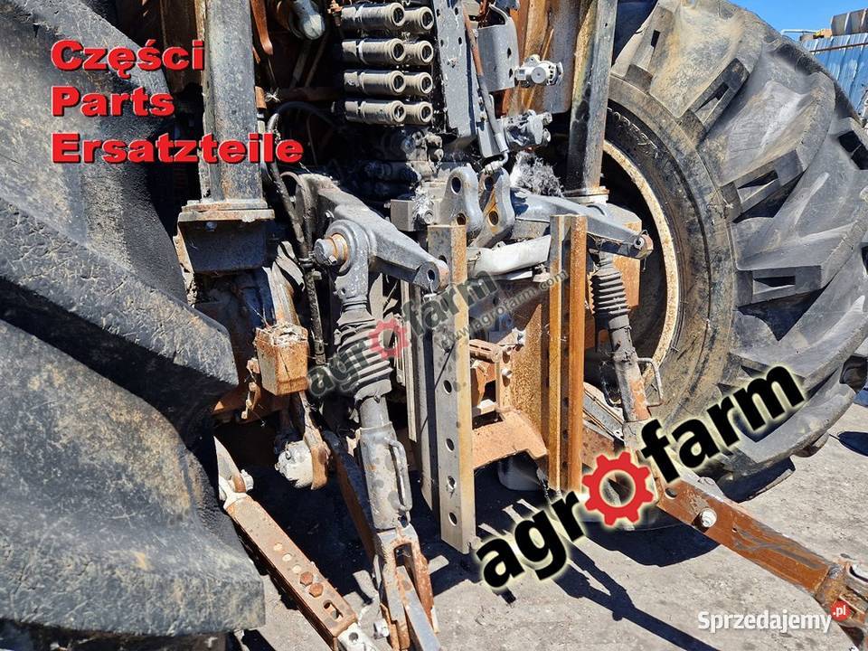 Valtra N174S części skrzynia biegów most przedni Byków