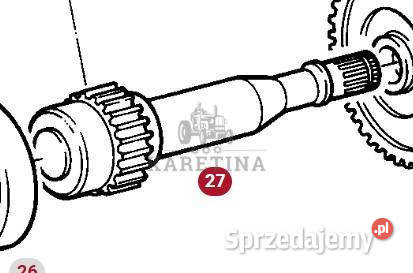 Fendt Favorit 514 Wał Skrzyni Biegów CZĘŚCI Jastrzębniki sprzedam
