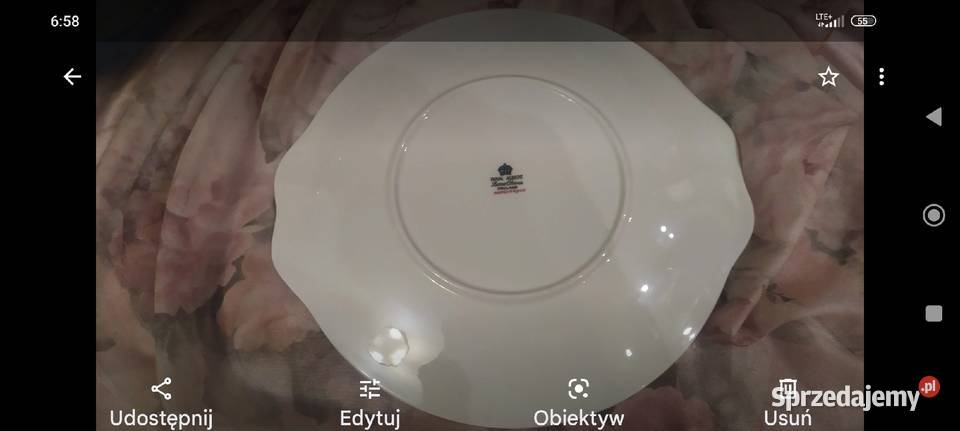 Duża patera królewska porcelana Royal Albert
