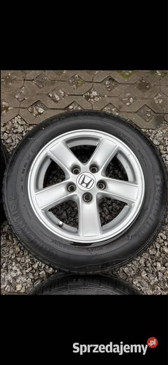 Alufelgi Honda 5x1143 opony letnie 1956515 Krępiec sprzedam