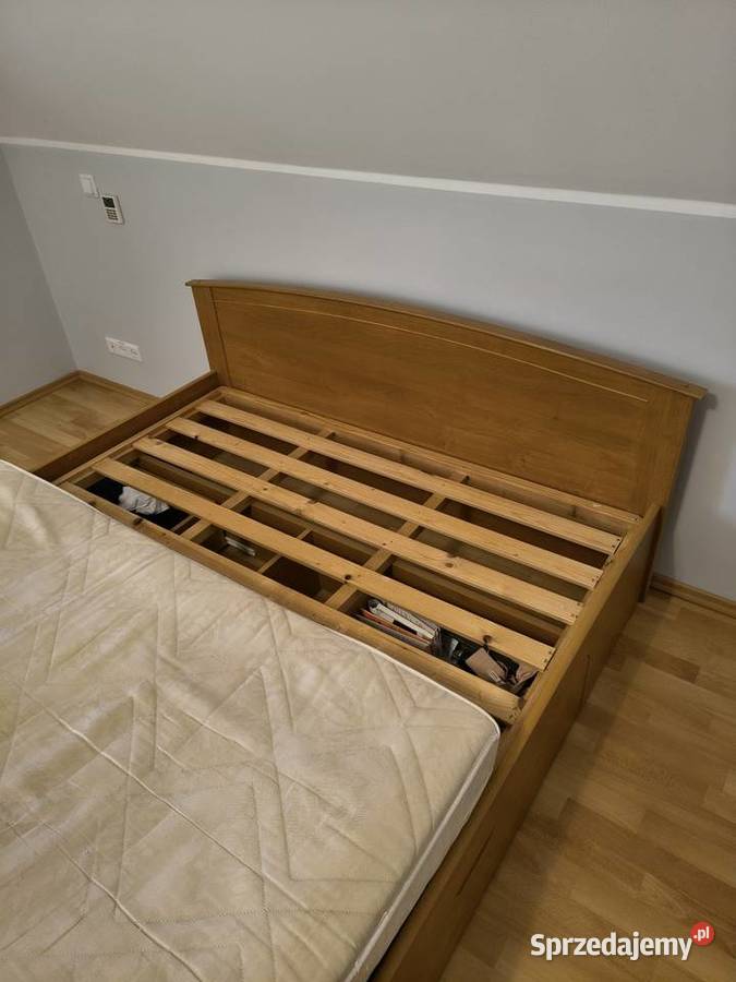Łóżko sypialniane 160 x 200 z szufladami Łóżka Meble kujawsko-pomorskie Toruń